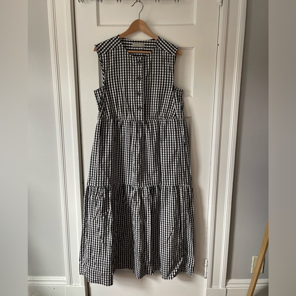 Everlane Tiered Sleeveless Maxi Dress